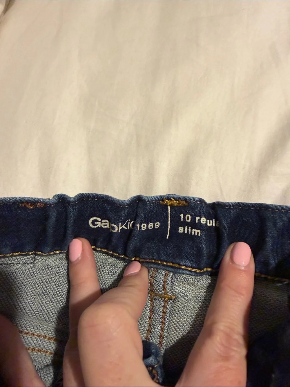 GAP Kids Jeans Trio - Dark Blue, Gray, Light Blue